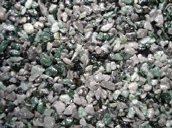 Materialbeispiel Naturstein grün-grau